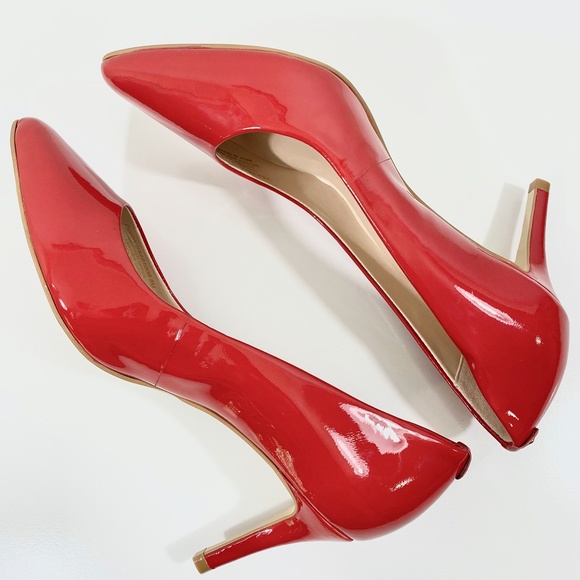 NEW Kate Spade VIDA Red Patent Leather Heels - Picture 9 of 10
